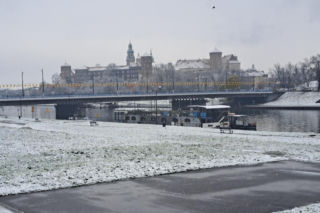 Atak zimy w Krakowie i Małopolsce