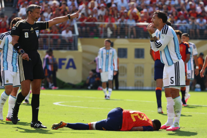 Awantura po finale MŚ Hiszpania - Argentyna
