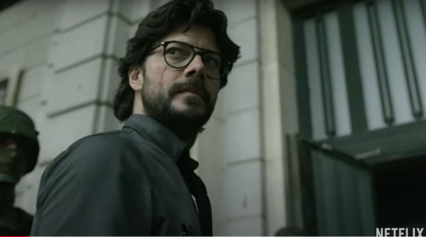 Dom z papieru 5, część 2: część 2: Profesor (Alvaro Morte)