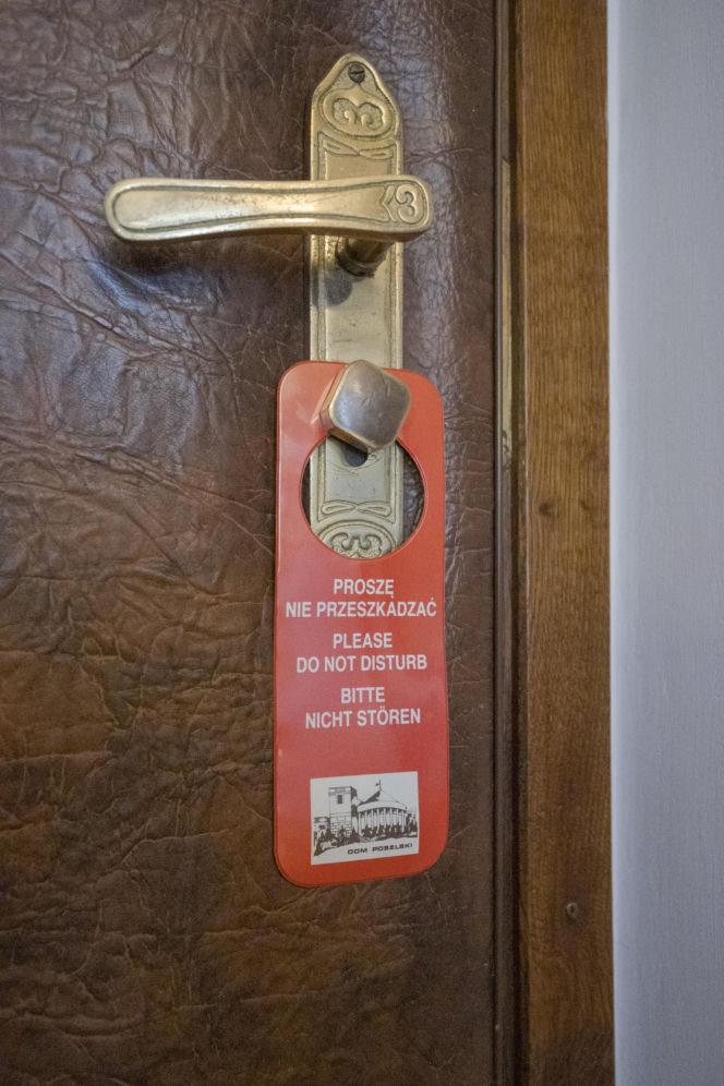 Dom Poselski - tak prezentuje się od środka