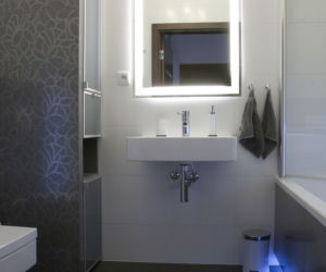 Oświetlenie led w łazience