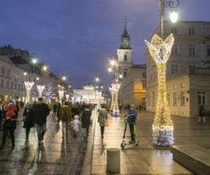 Świąteczny spacer na Trakcie