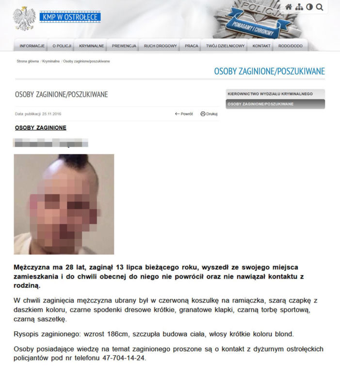 Mroczna tajemnica zaginionego 28-latka z Myszyńca. Sebastian G. zakatowany przez kolegów Makabra w lesie