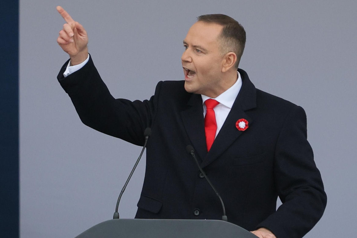 Święto Niepodległości. Karol Nawrocki na placu Piłsudskiego