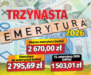 Trzynasta emerytura 2026