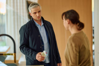 Na Wspólnej, odc. 4267. Greg Kalski (Michał Sitarski), Ewelina Kalska (Marta Malikowska)
