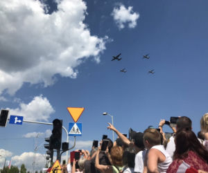 Defilada Wierni Polsce w Katowicach i obchody  Swięta Wojska Polskiego
