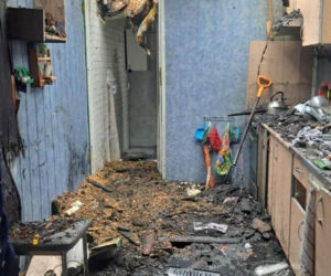 Jako strażak ratował życie i dorobek innych. Teraz ogień zniszczył jego dom