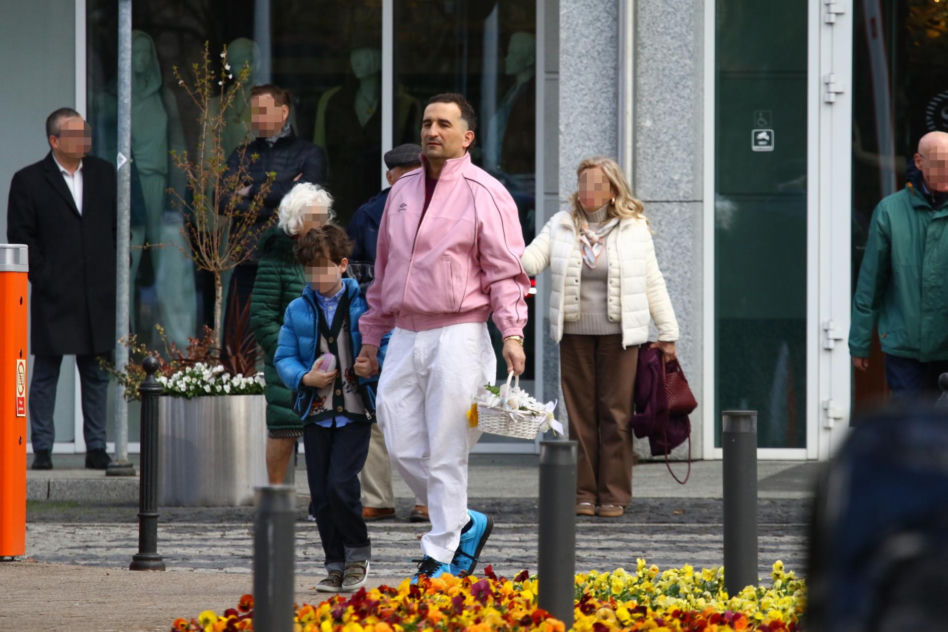 Misiek Koterski spędza Wielkanoc z rodziną w Sopocie