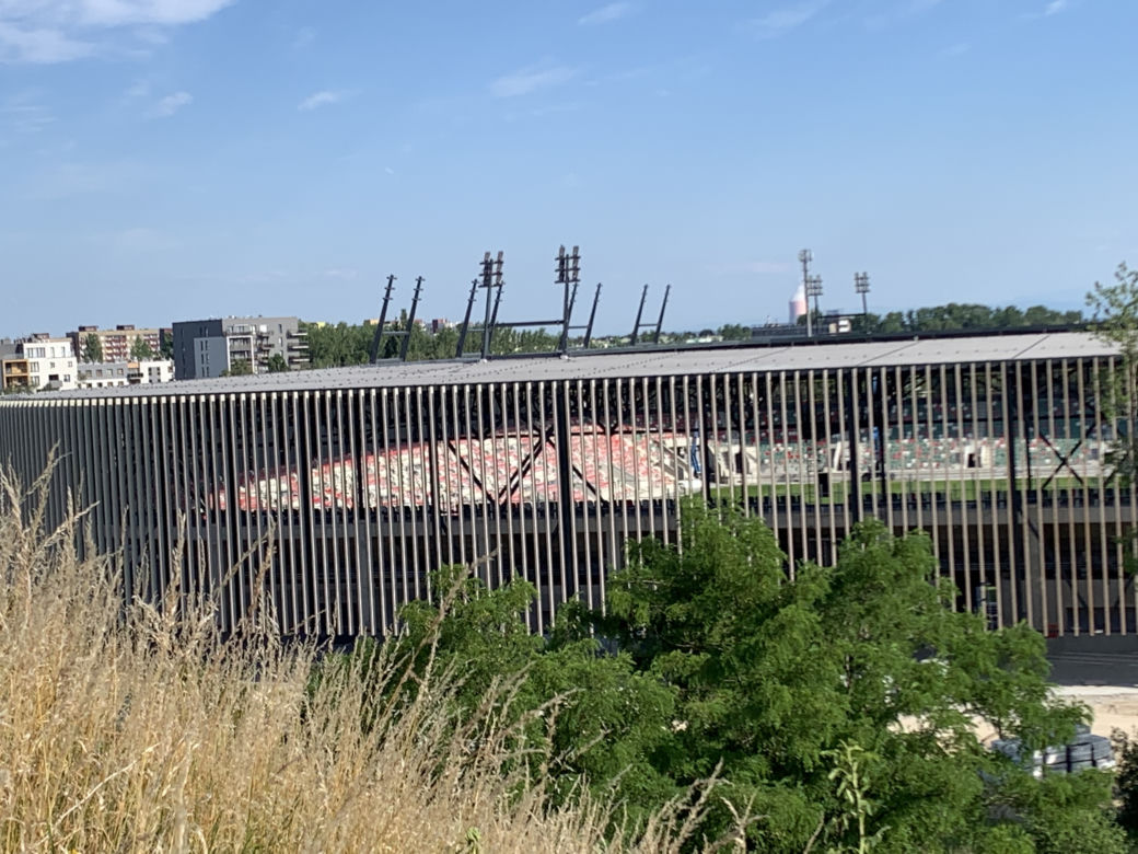 Budowa Zagłębiowskiego Parku Sportowego w Sosnowcu Zagórzu