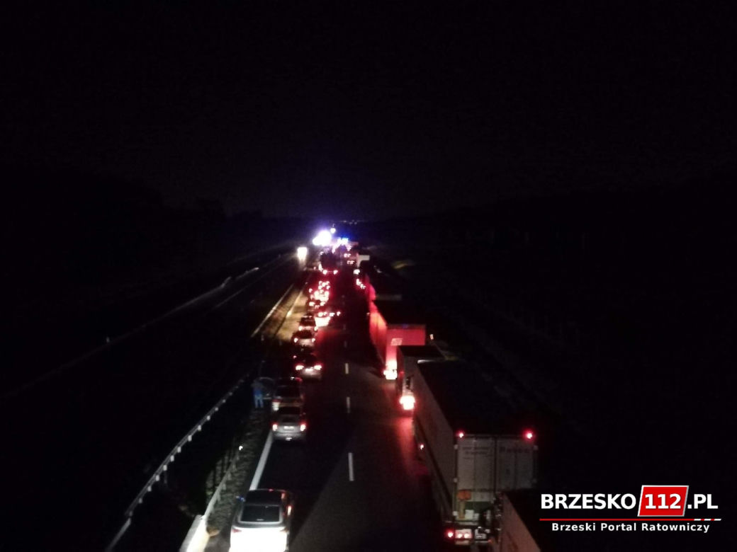 Dramatyczny wypadek na autostradzie A4