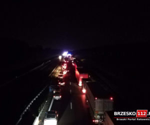 Dramatyczny wypadek na autostradzie A4
