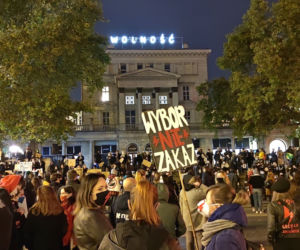 Strajk Kobiet na placu Wolności