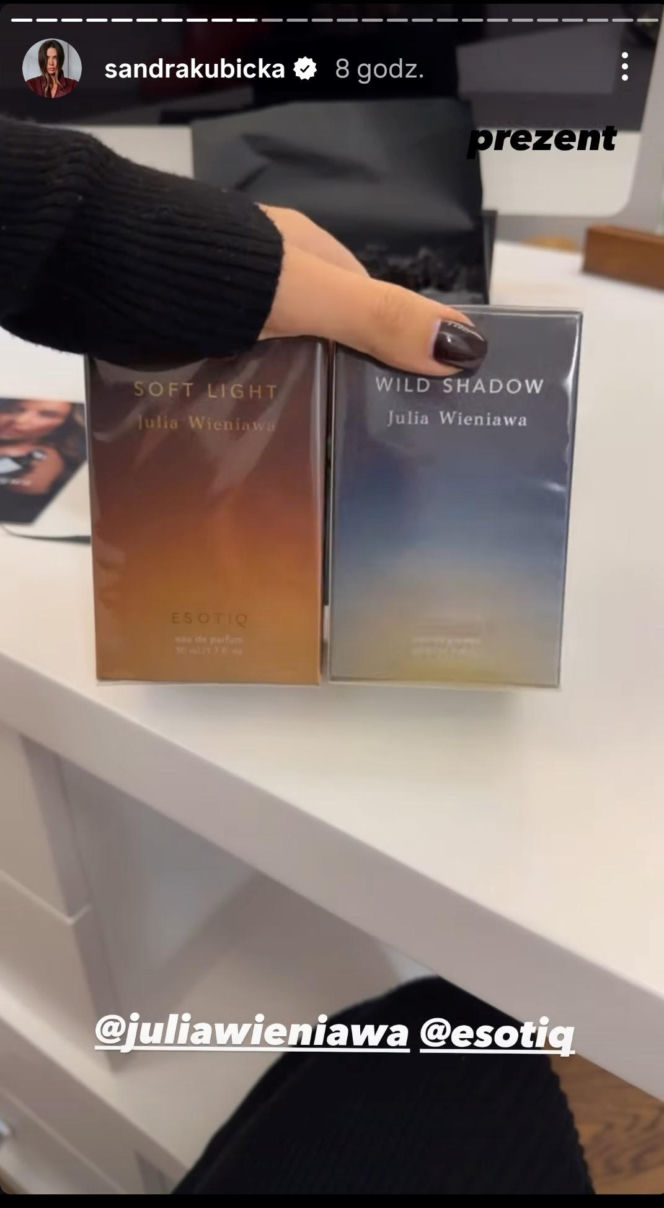 Sandra Kubicka pokazała prezent od... byłej Alka Barona. Miło?