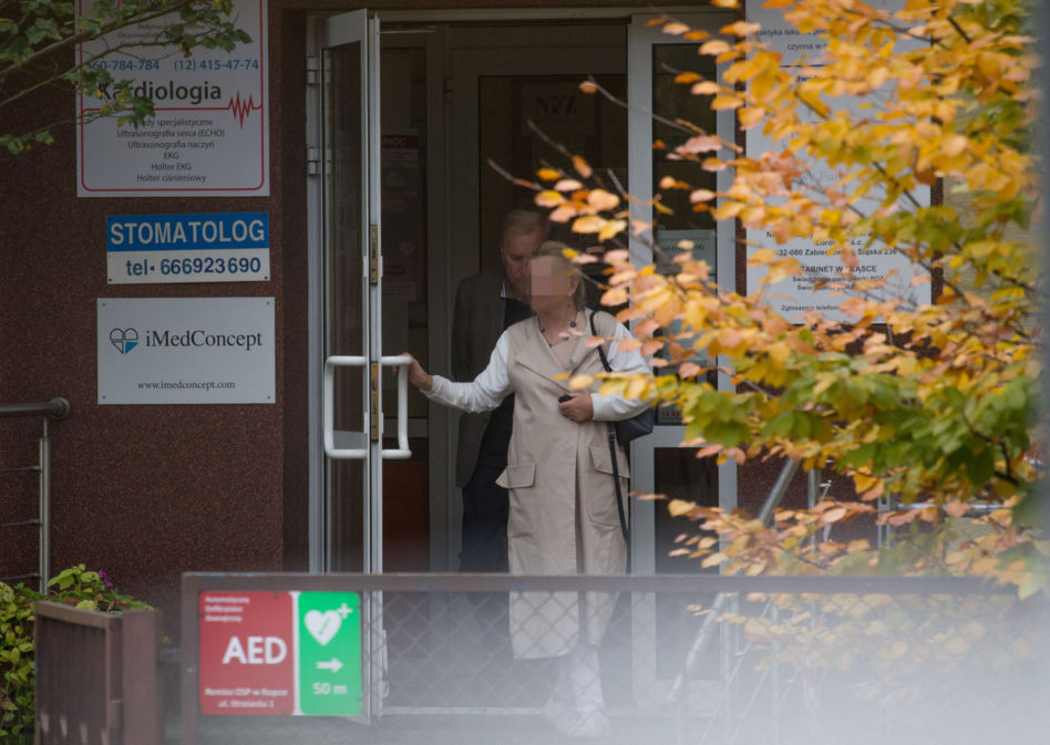 Załamany Jerzy Stuhr u lekarza