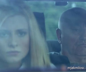 M jak miłość odc. 1395. Katia (Joanna Jarmołowicz), Otar (David Gamtsemlidze)