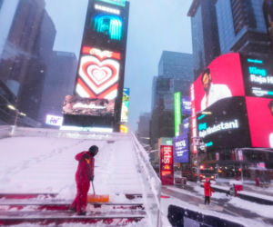 Wielka śnieżyca w Nowym Jorku! Zabronili podróży. Zobacz zdjęcia