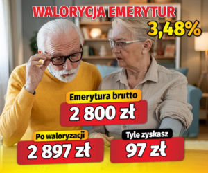 Waloryzacja emerytur