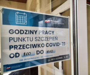 Punkt Szczepień Powszechnych w Burzynie rozpoczął działanie