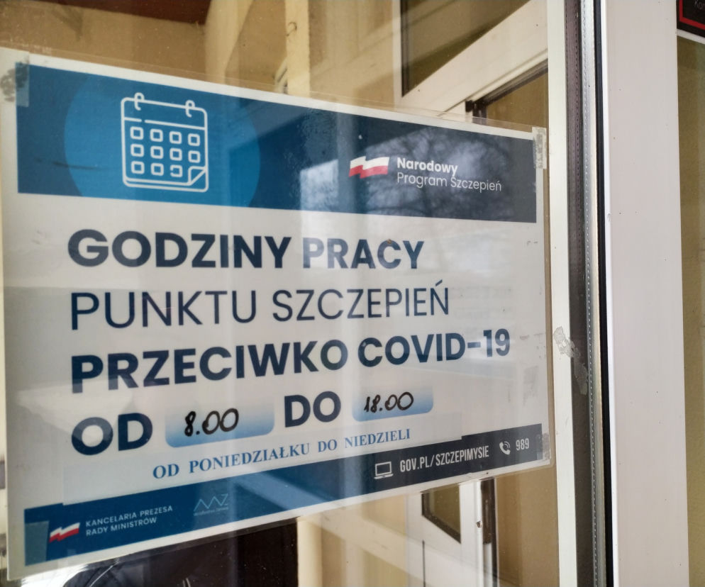 Punkt Szczepień Powszechnych w Burzynie rozpoczął działanie