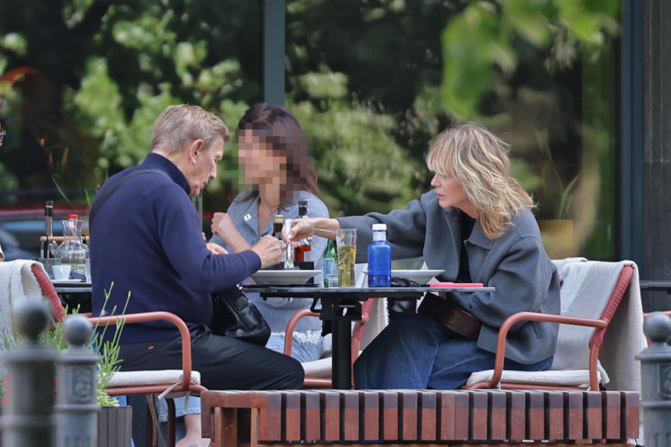 Jan Englert i Beata Ścibakówna na randce