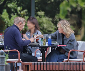 Jan Englert i Beata Ścibakówna na randce