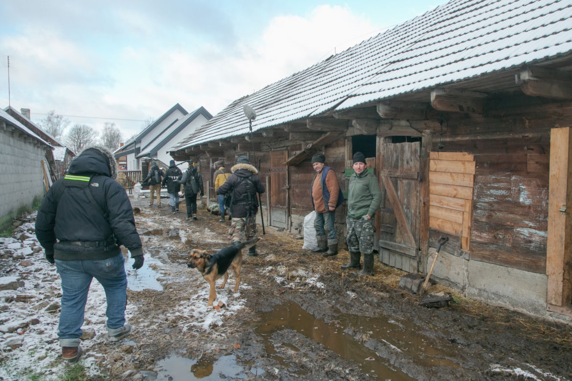 Rolnicy. Podlasie. Zima w Plutyczach