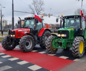 Protest rolników w Lublinie [GALERIA]