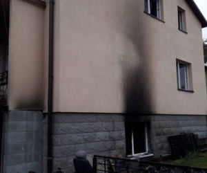 Pożar garażu w Marcinkowicach