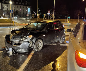 Kolizja z udziałem limuzyny SOP w Warszawie