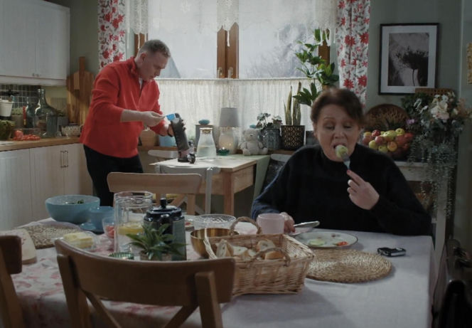 M jak miłość, odcinek 1930: Artur Rogowski (Robert Moskwa), Marysia (Małgorzata Pieńkowska)