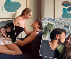 Ale namiętność! Agnieszka Włodarczyk i Robert Karaś na zmysłowej fotce. Internauci patrzą na stopę! 