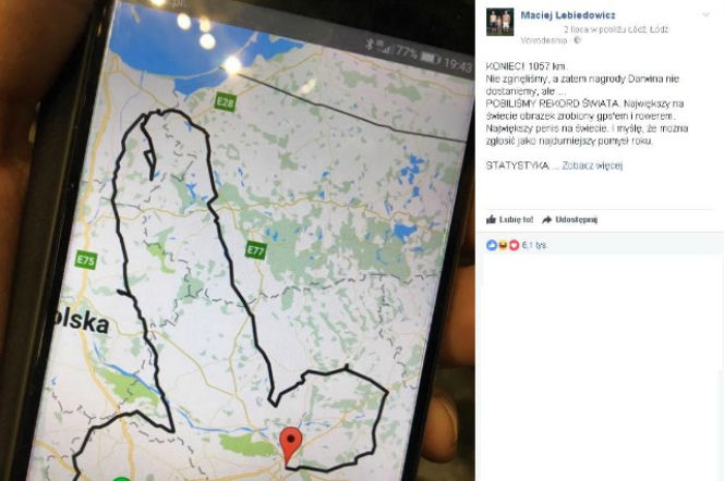 Podróż w kształcie penisa, czyli Polak potrafi!