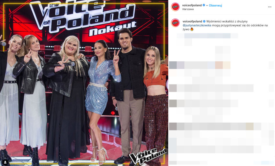  Sylwia Grzeszczak w The Voice of Poland