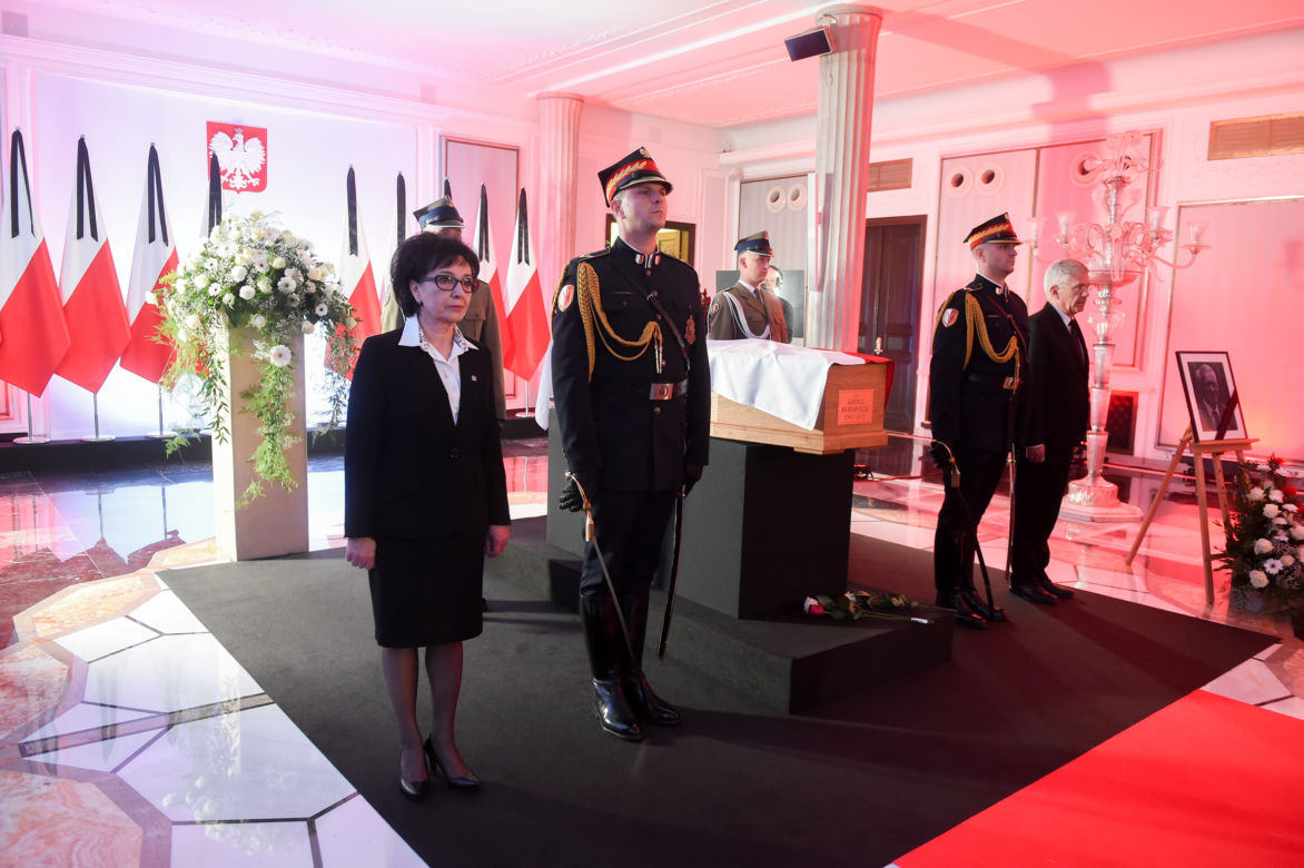 Cieszę się, że Kornel spocznie obok mojego męża