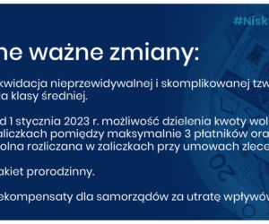 Program Niskie Podatki. Na czym zyskają Polacy 