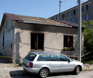 To on podpalił żonę i dzieci