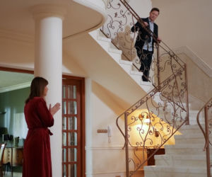 Pierwsza miłość, odcinek 3229: Grażyna (Grażyna Wolszczak), Michał (Wojciech Błach)