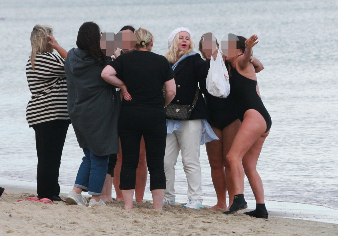 Morsy dorwały Joannę Kurowską na plaży