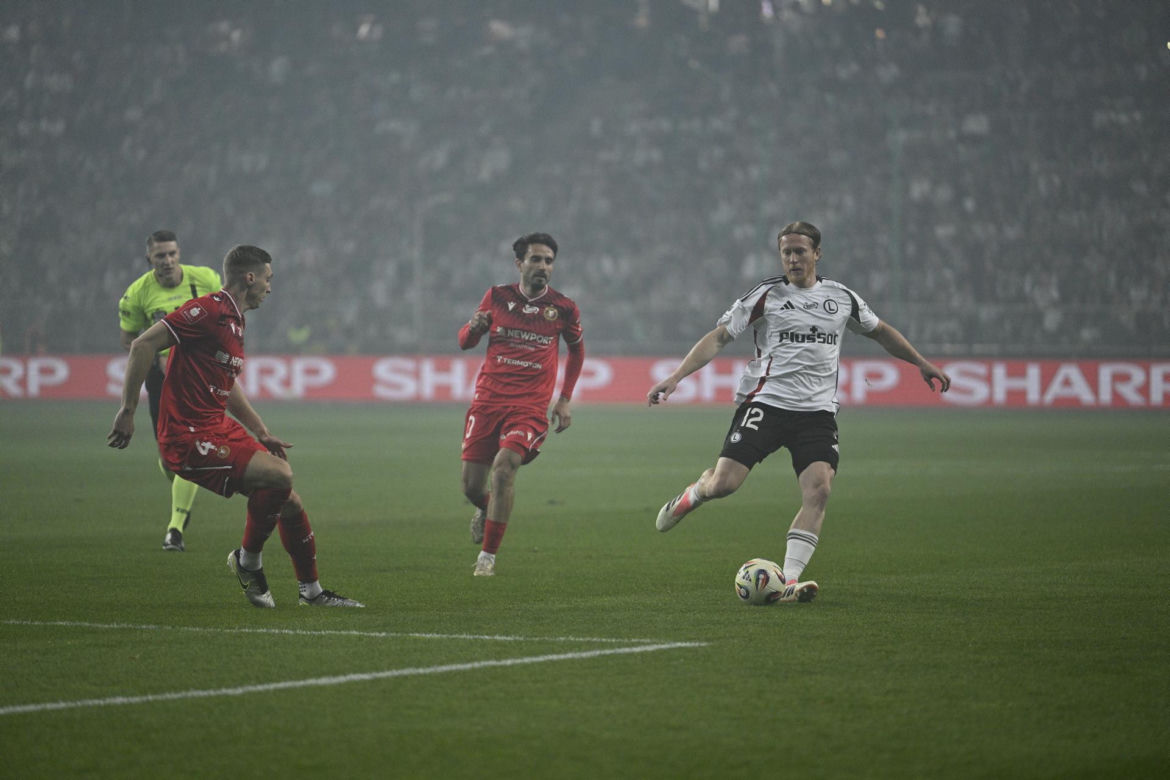 31. kolejka PKO BP Ekstraklasy 2025/2026. Mecz Legia Warszawa - Łódź Widzew