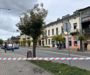 Strzelanina w centrum Nowego Sącza