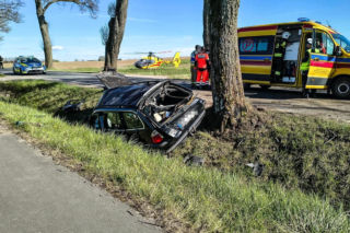 Wypadek pod Węgorzewem