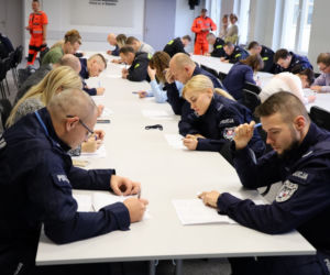 Policjanci z wydziału ruchu drogowego najlepsi w udzielaniu pierwszej pomocy! Wygrali Puchar Komendanta