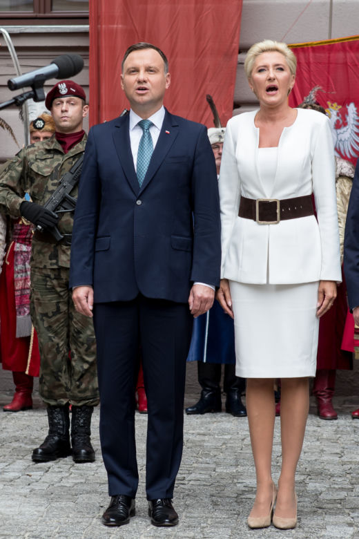 Andrzej Duda i Agata Duda. Taki styl ma para prezydencka