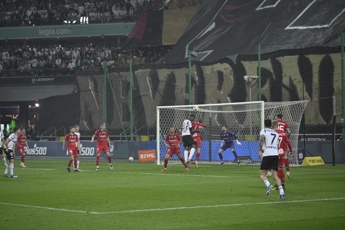 31. kolejka PKO BP Ekstraklasy 2025/2026. Mecz Legia Warszawa - Łódź Widzew