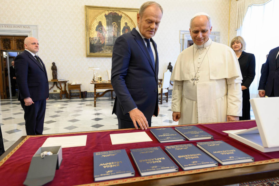 Donald Tusk u papieża Leona XIV