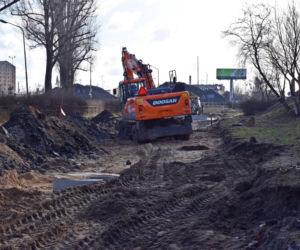 Przebudowa Estakady Pomorskiej - marzec 2021