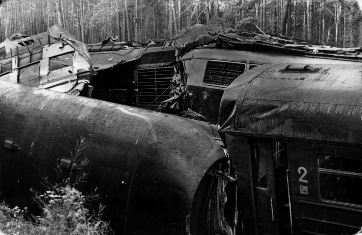 Katastrofa kolejowa w Otłoczynie. Koło Torunia zginęło 67 osób - archiwalne zdjęcia