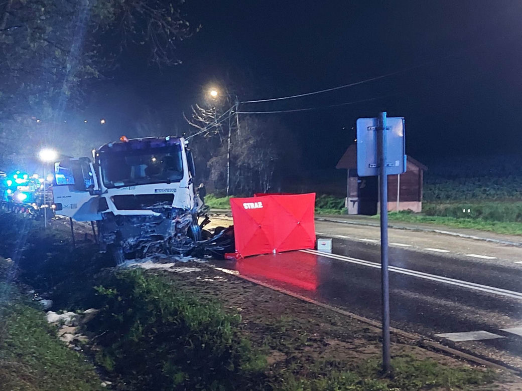 Tragiczny wypadek w Starej Słupi. Nie żyją cztery osoby