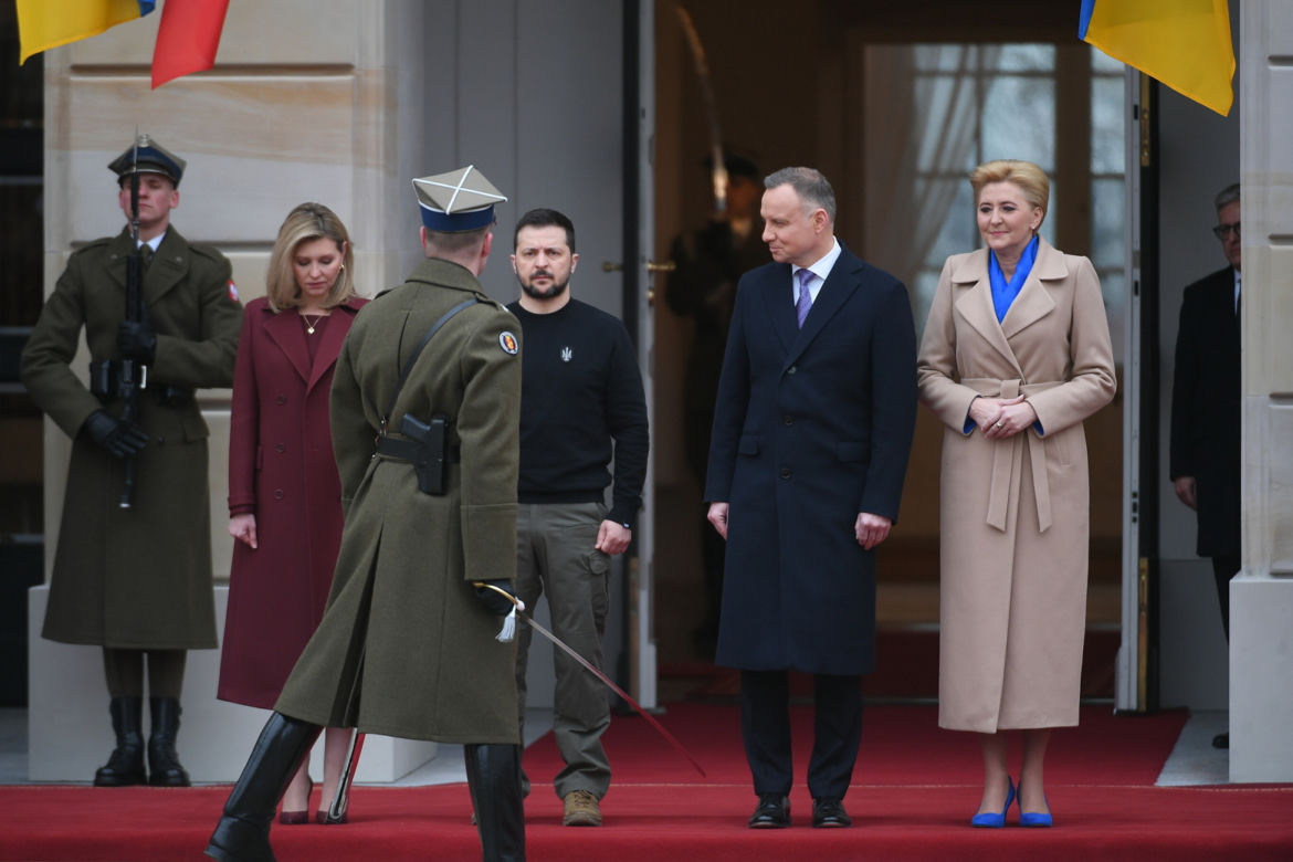 Ołena Zełenska w Polsce